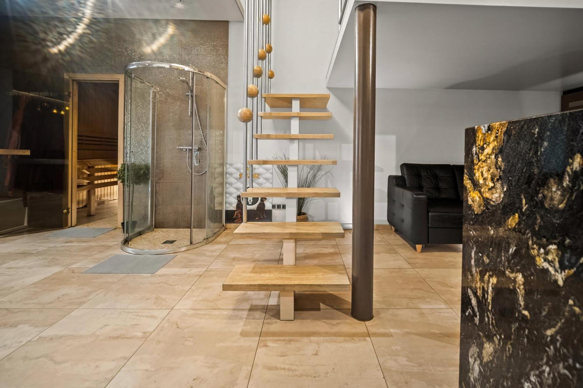 Secret Lounge - Cozy Studio With Sauna And Jacuzzi VNO Eksteriør billede